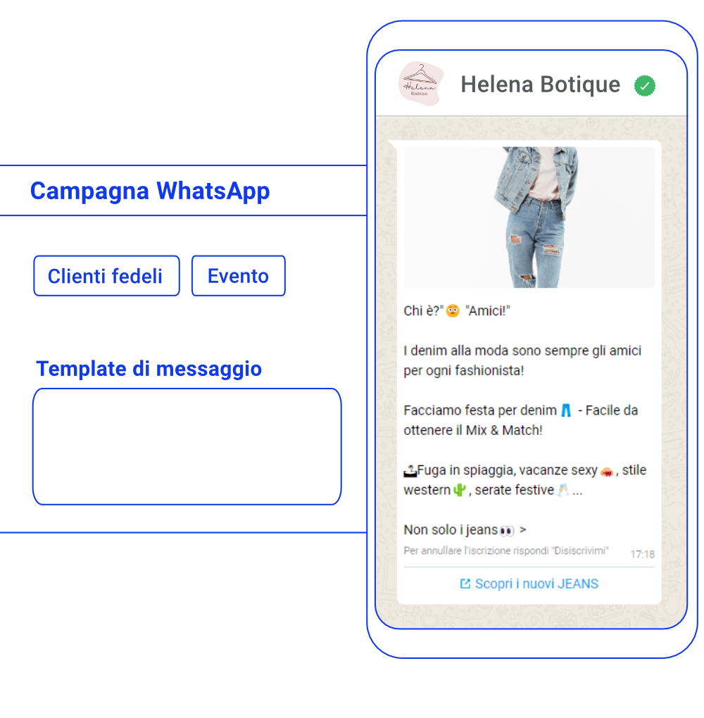 Whatsapp business promo template